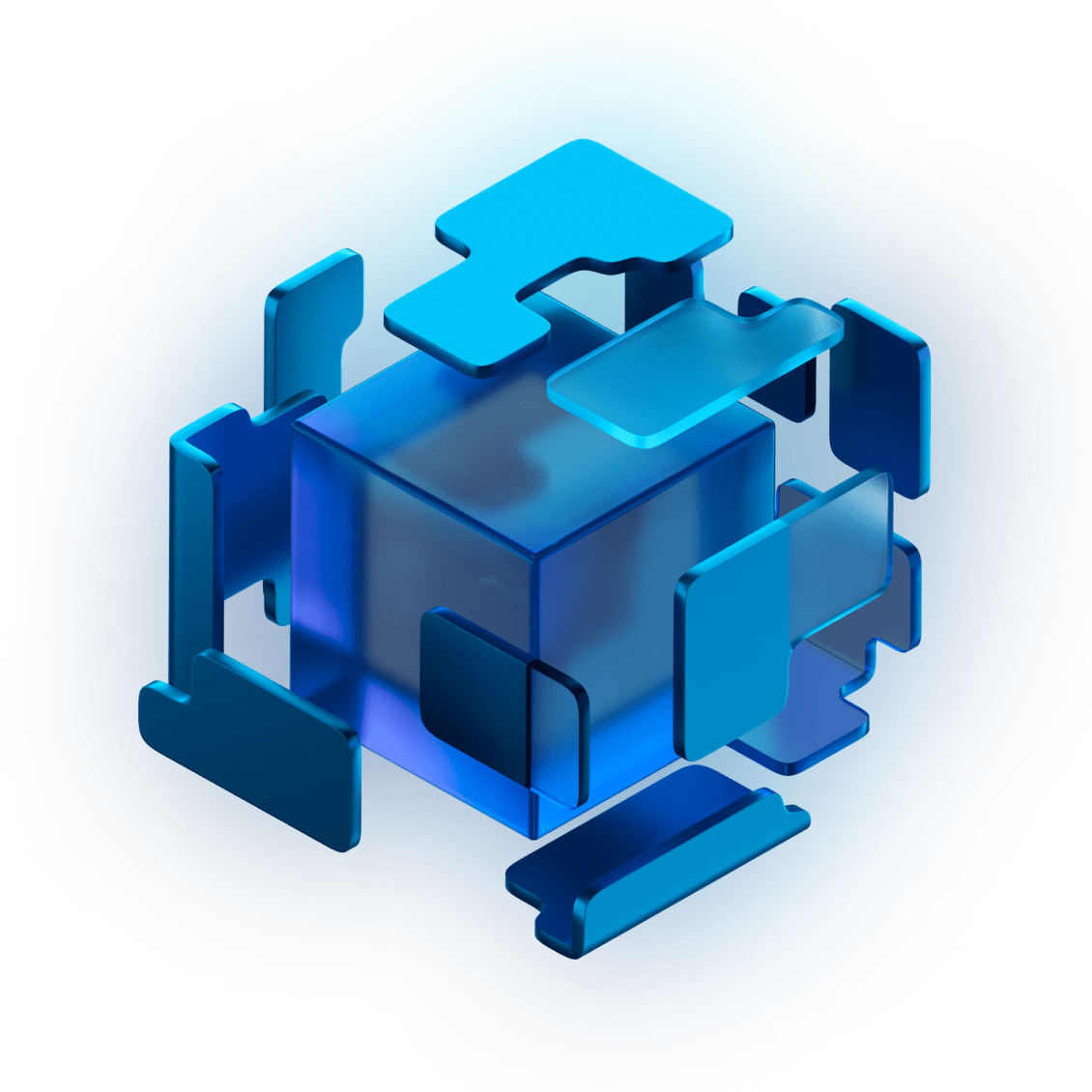 Светящийся куб